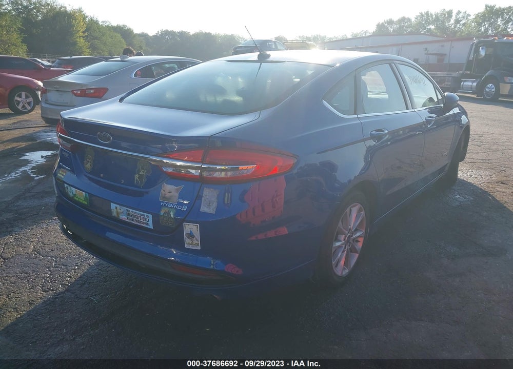 2017 FORD FUSION HYBRID SE VIN: 3FA6P0LU3HR374592