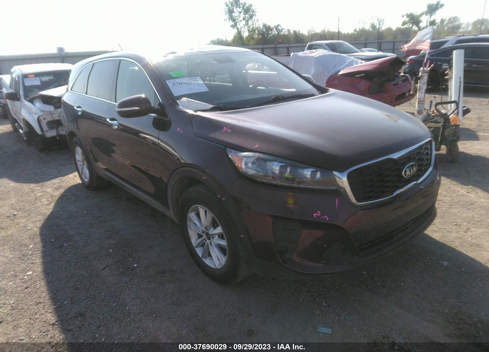 2020 KIA SORENTO 3.3L LX VIN: 5XYPG4A5XLG630635