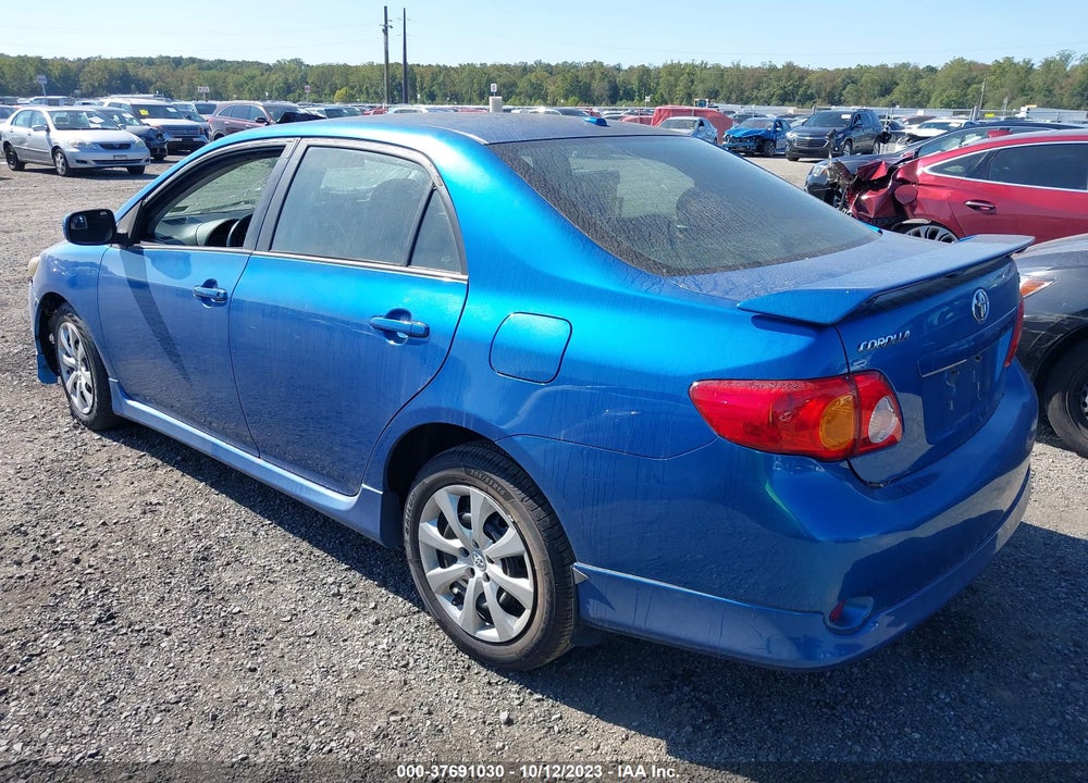 2009 TOYOTA COROLLA S VIN: 2T1BU40E39C071163