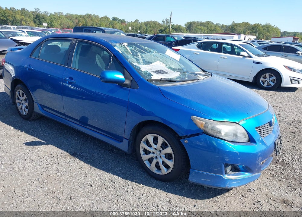 2009 TOYOTA COROLLA S VIN: 2T1BU40E39C071163