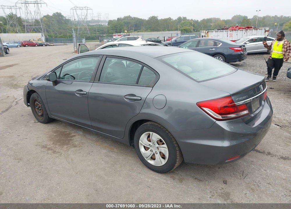 2013 HONDA CIVIC LX VIN: 19XFB2F59DE260042