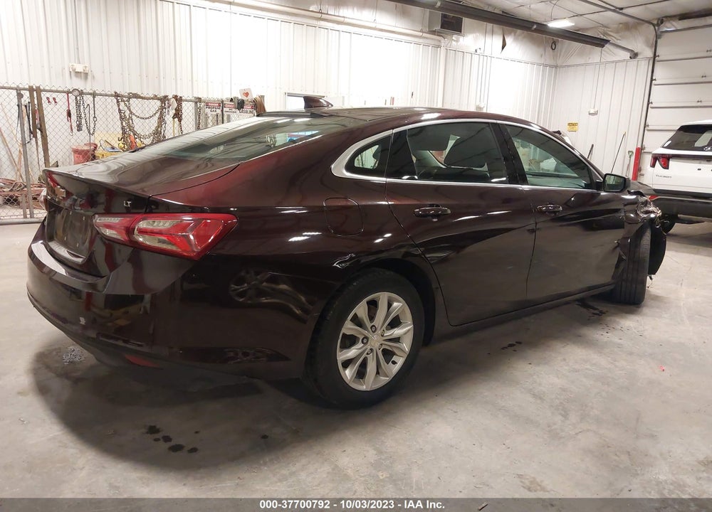2020 CHEVROLET MALIBU FWD LT VIN: 1G1ZD5STXLF102626