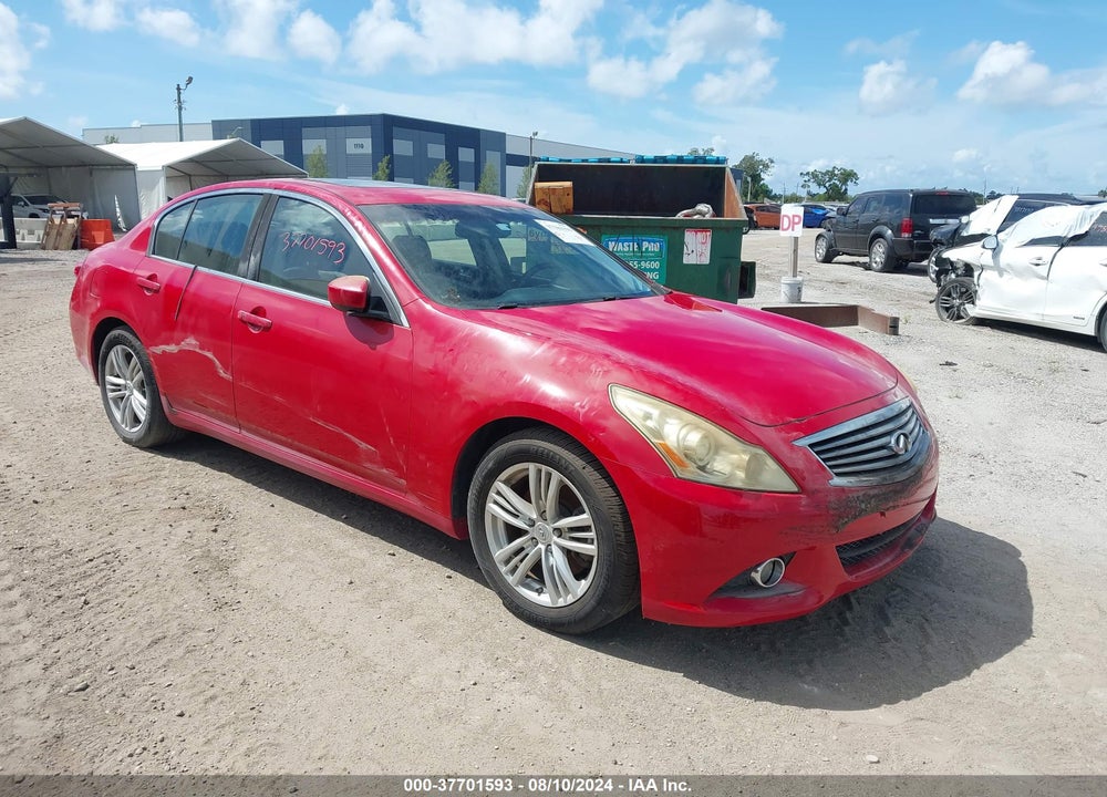 2011 INFINITI G37 JOURNEY VIN: JN1CV6AP7BM502824