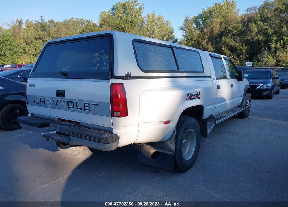 1996 CHEVROLET GMT-400 K3500 VIN: 1GCHK33F7TF016518