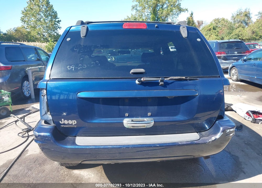 2001 JEEP GRAND CHEROKEE LIMITED VIN: 1J4GW58S21C650734