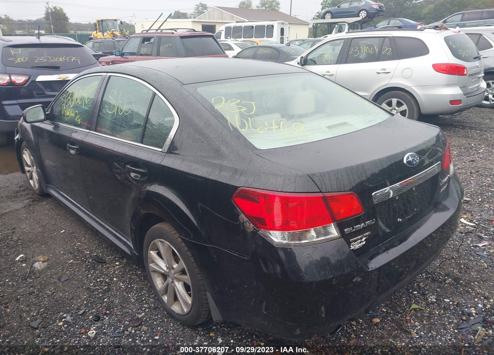 2013 SUBARU LEGACY 2.5I PREMIUM VIN: 4S3BMBC67D3004348