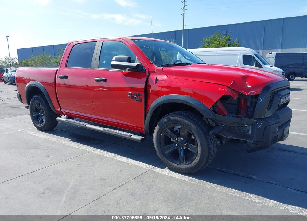 2023 RAM 1500 CLASSIC WARLOCK 4X4 5'7 BOX VIN: 1C6RR7LG2PS548280