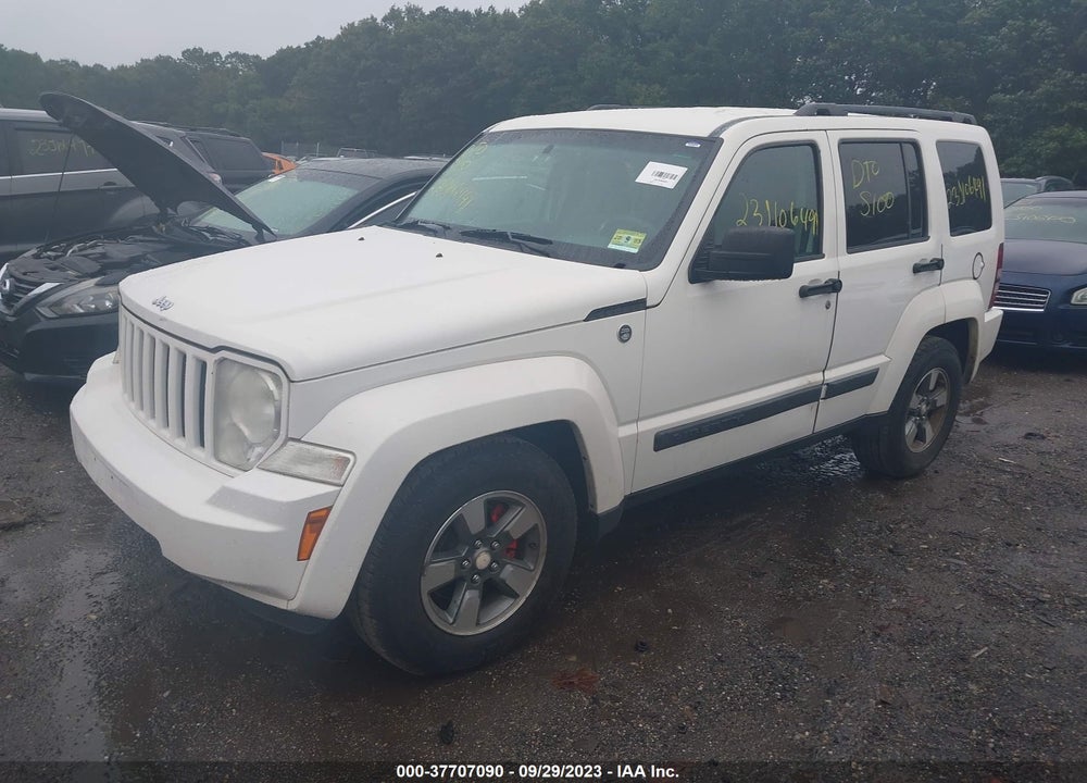 2008 JEEP LIBERTY VIN: 1J8GN28K78W186493