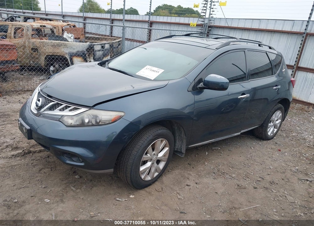 2013 NISSAN MURANO VIN: JN8AZ1MW2DW318384