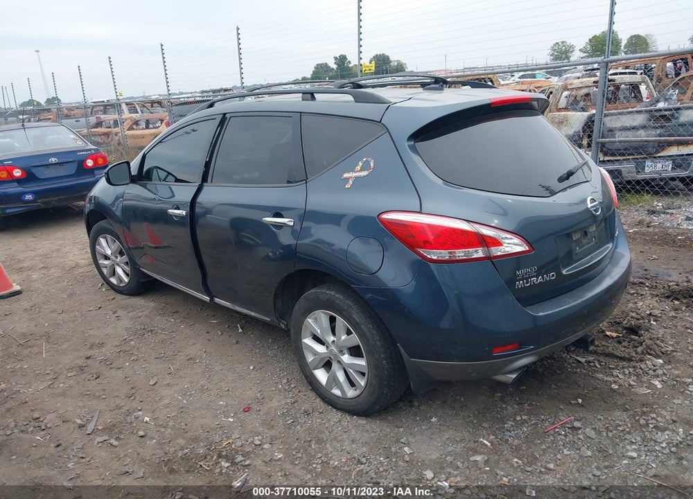 2013 NISSAN MURANO VIN: JN8AZ1MW2DW318384