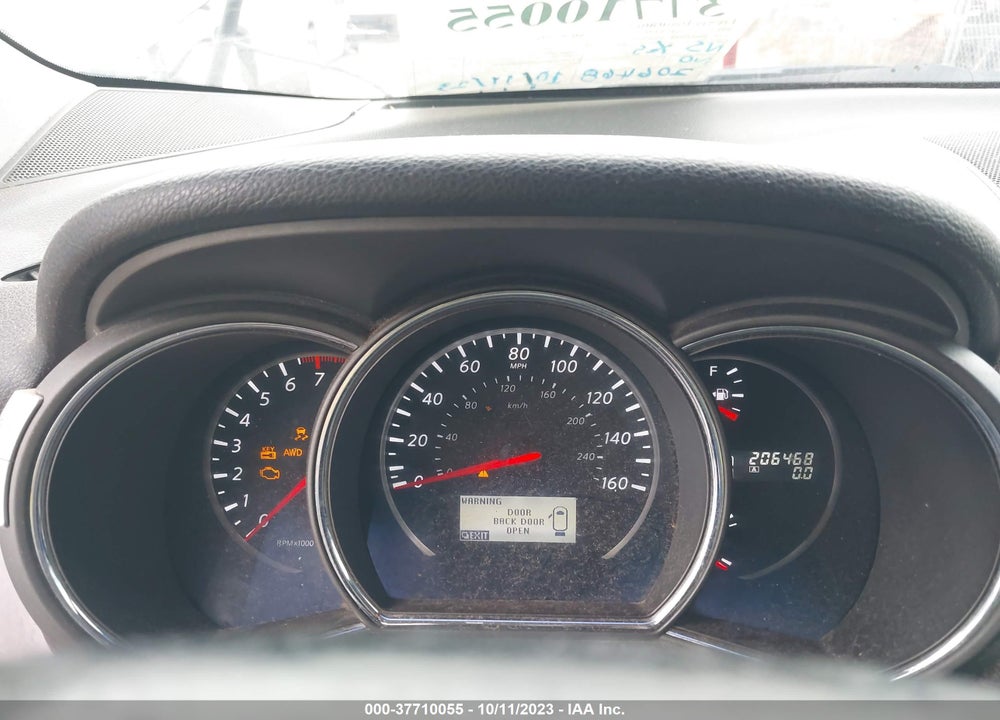 2013 NISSAN MURANO VIN: JN8AZ1MW2DW318384