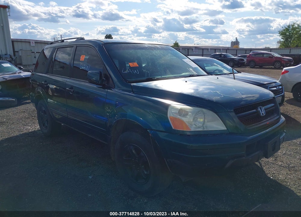 2003 HONDA PILOT EX VIN: 2HKYF18493H544888
