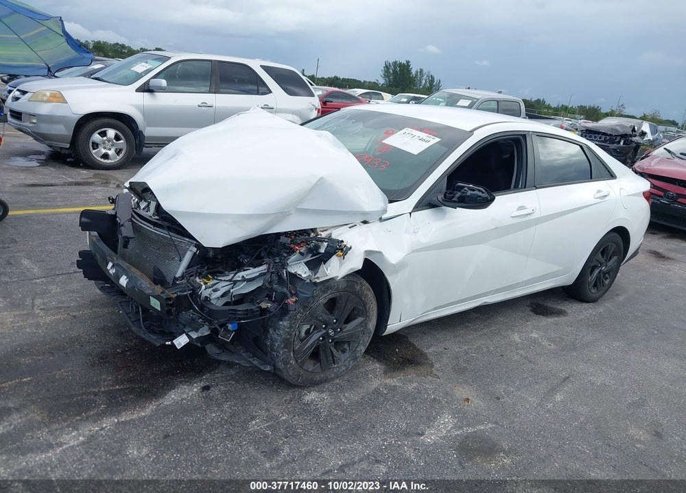2022 HYUNDAI ELANTRA SEL VIN: 5NPLM4AG0NH058933