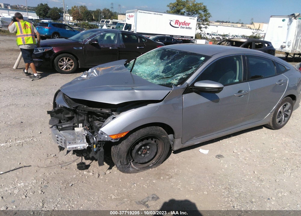 2019 HONDA CIVIC LX VIN: 2HGFC2F6XKH592032