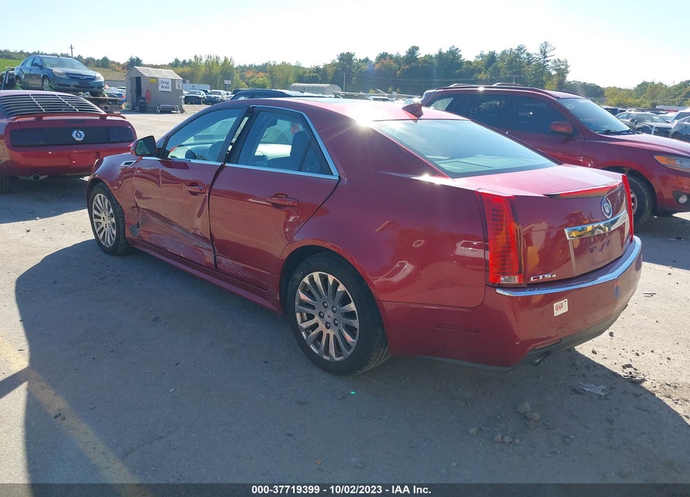 2012 CADILLAC CTS PREMIUM VIN: 1G6DS5E31C0154915