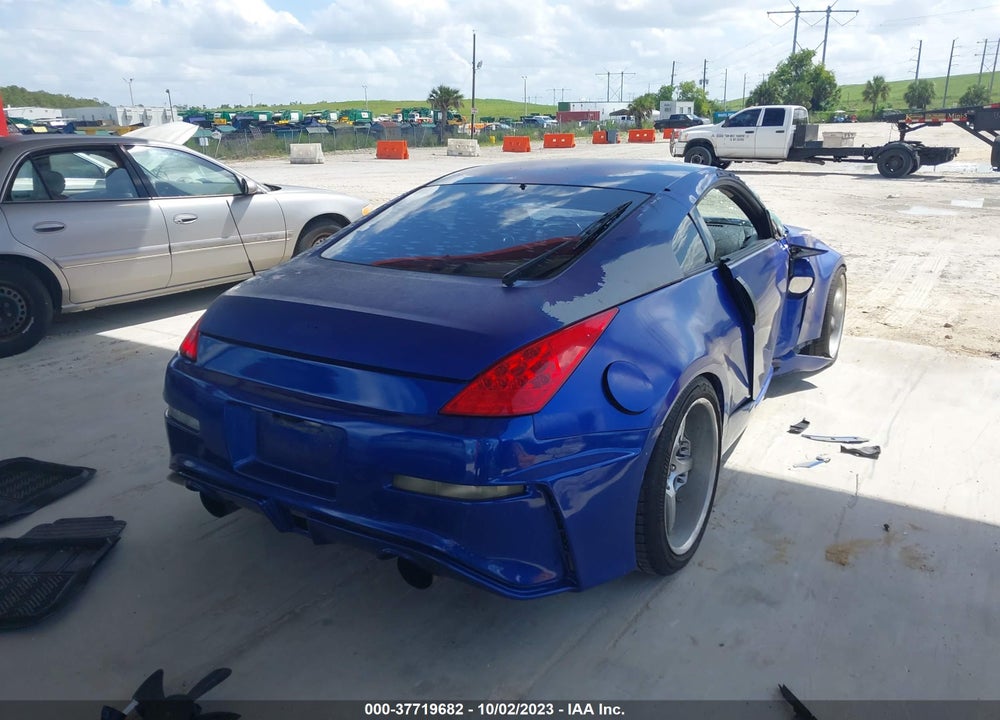 2006 NISSAN 350Z VIN: JN1AZ34D36M331958