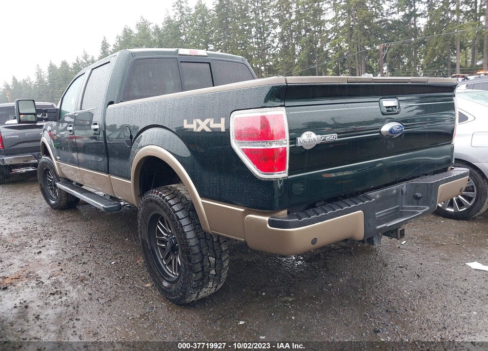 2013 FORD F-150 KING RANCH VIN: 1FTFW1ETXDKE62223