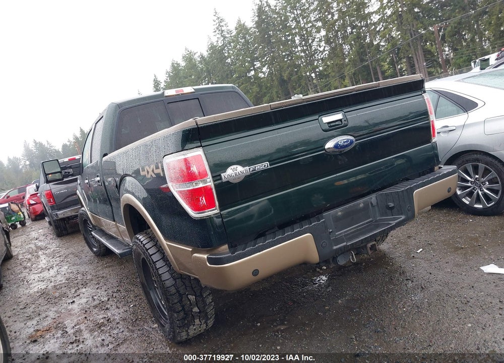 2013 FORD F-150 KING RANCH VIN: 1FTFW1ETXDKE62223