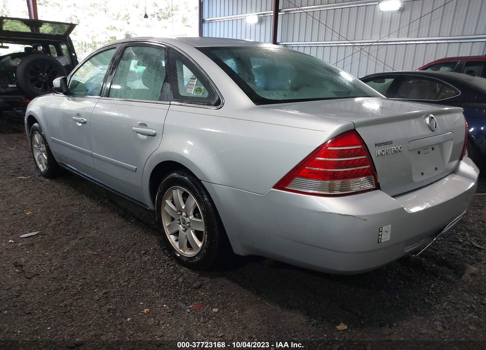 2005 MERCURY MONTEGO LUXURY VIN: 1MEFM40195G602889
