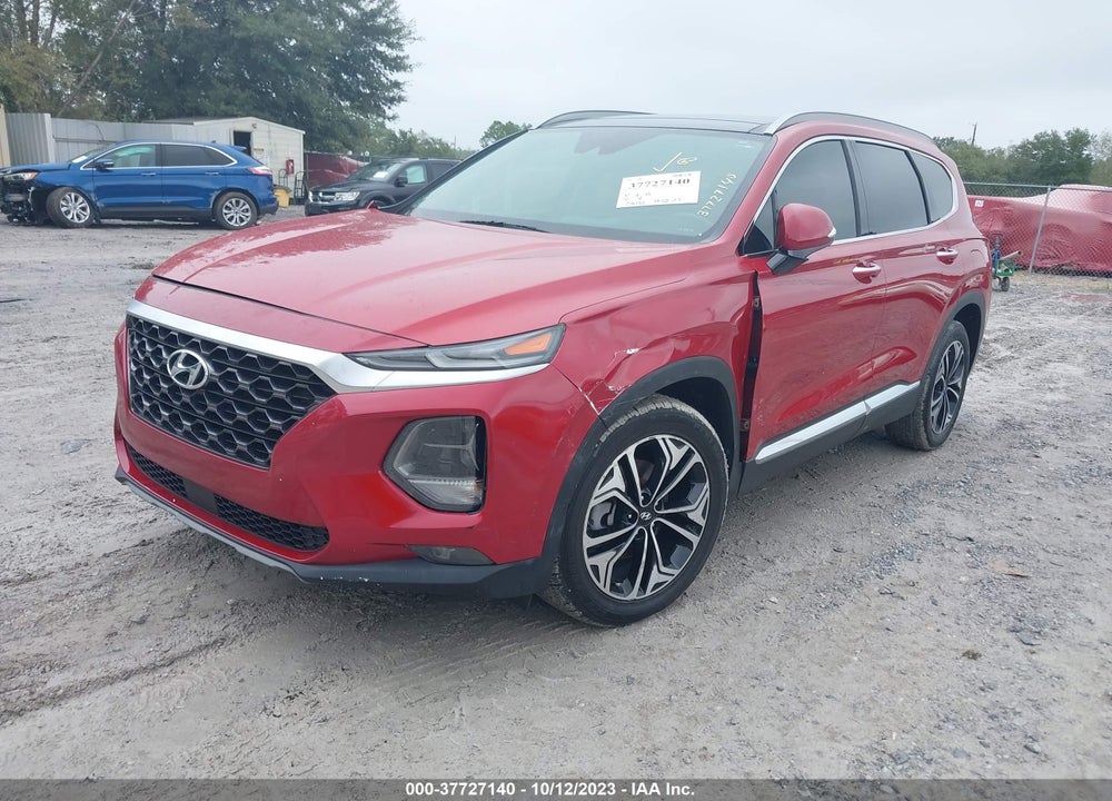 2019 HYUNDAI SANTA FE LIMITED 2.0T VIN: 5NMS53AA8KH033687
