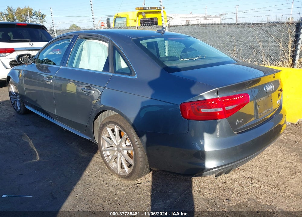 2016 AUDI A4 2.0T PREMIUM VIN: WAUBFAFL2GN013244