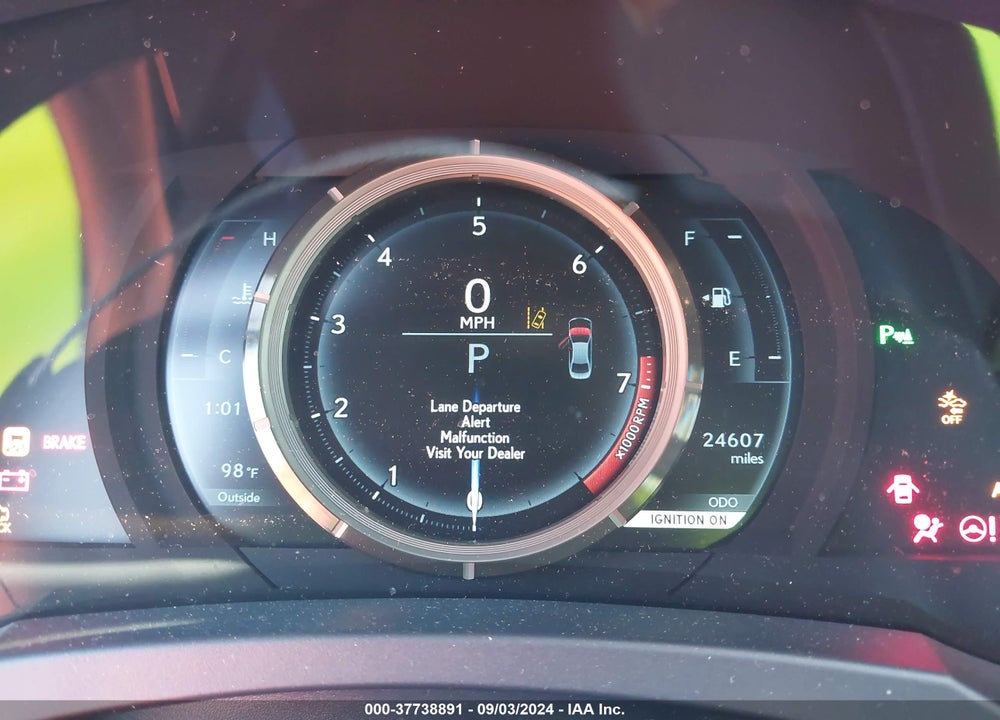 2020 LEXUS IS VIN: JTHG81F2XL5043160