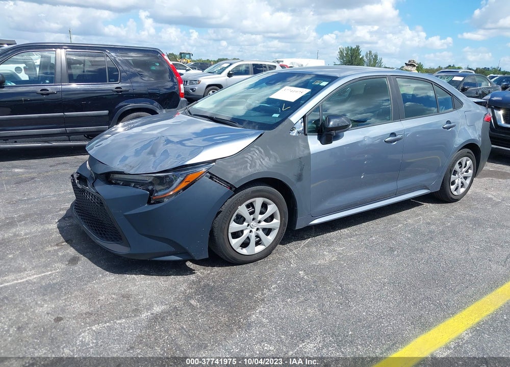 2021 TOYOTA COROLLA LE VIN: 5YFEPMAE6MP204087