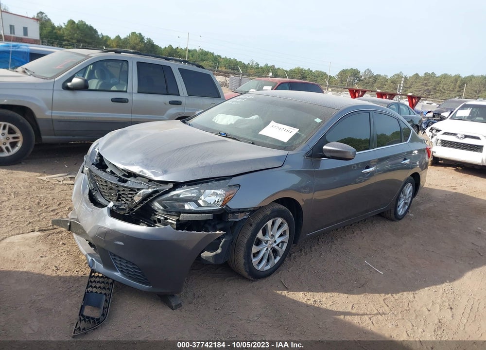 2019 NISSAN SENTRA SV VIN: 3N1AB7AP5KY429889