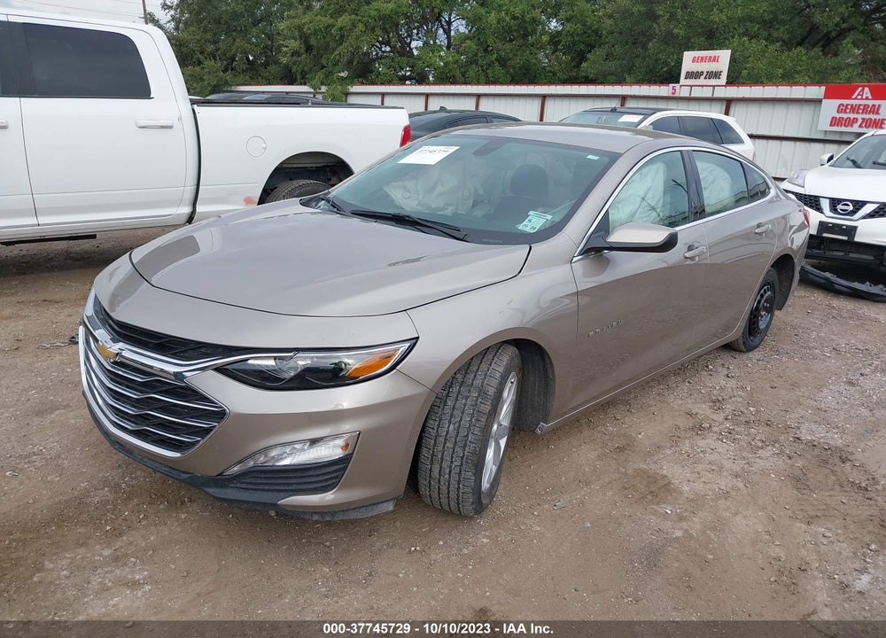 2022 CHEVROLET MALIBU FWD LT VIN: 1G1ZD5ST8NF198887