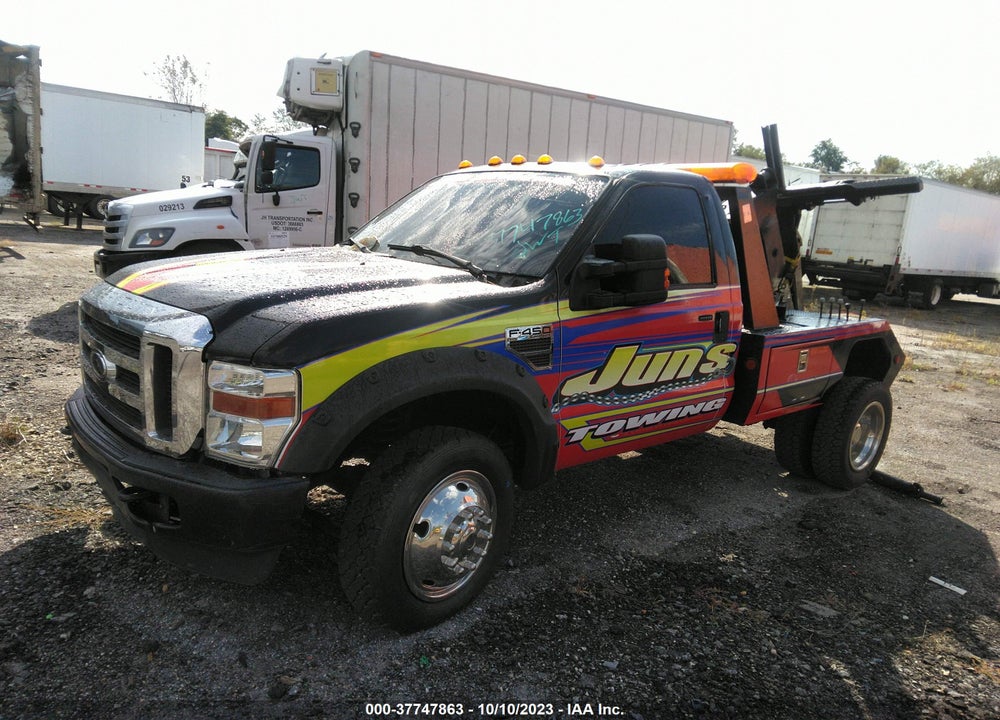 2008 FORD F-450 CHASSIS XLT/XL VIN: 1FDXF46R88ED76000