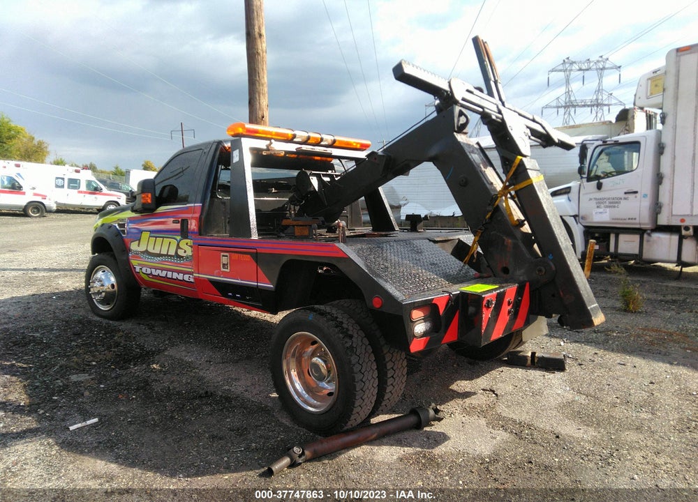 2008 FORD F-450 CHASSIS XLT/XL VIN: 1FDXF46R88ED76000