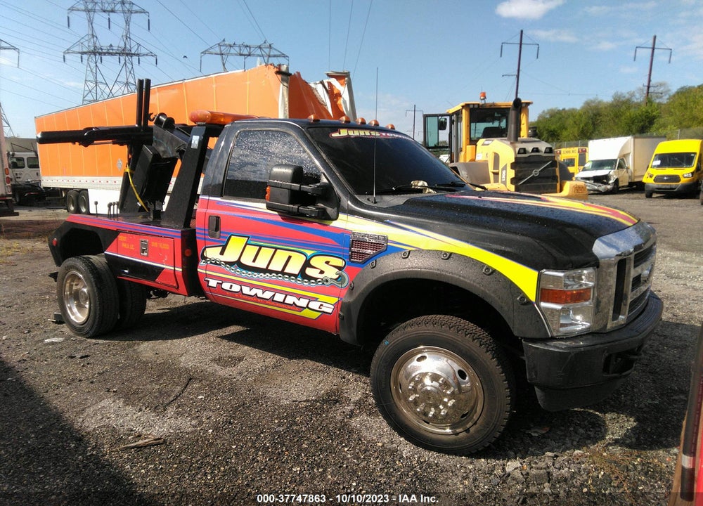 2008 FORD F-450 CHASSIS XLT/XL VIN: 1FDXF46R88ED76000