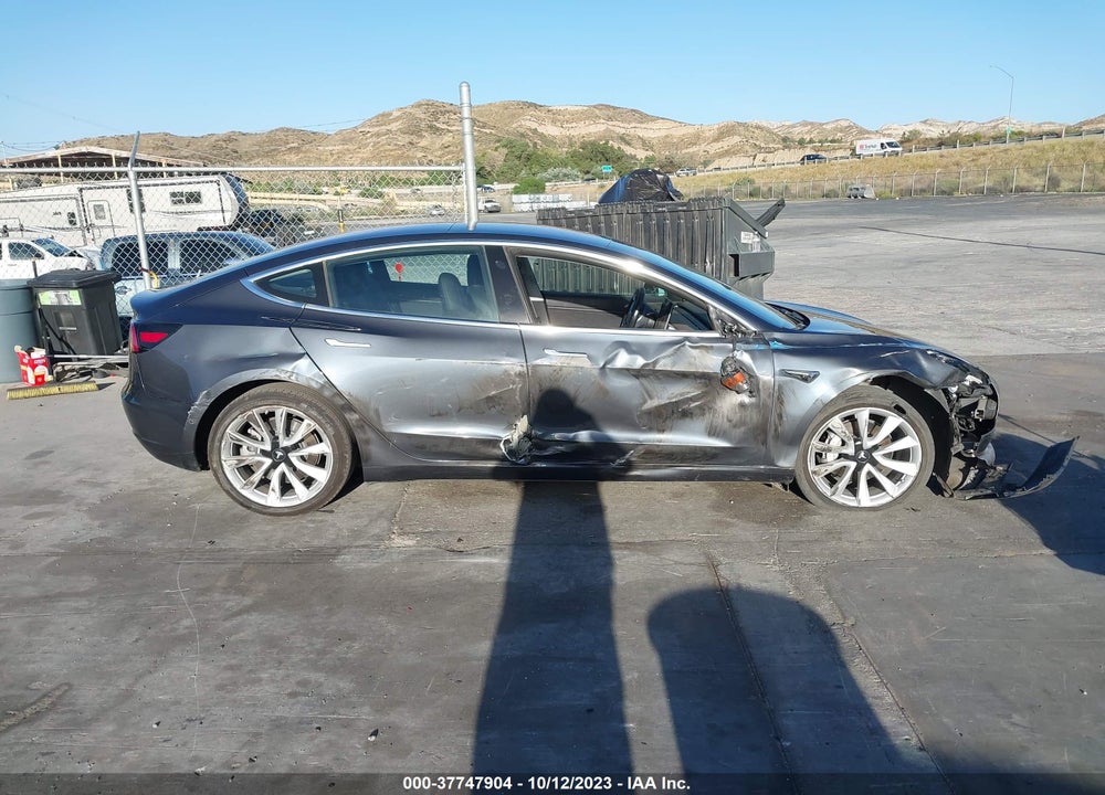 2018 TESLA MODEL 3 MID RANGE/LONG RANGE VIN: 5YJ3E1EA7JF007763