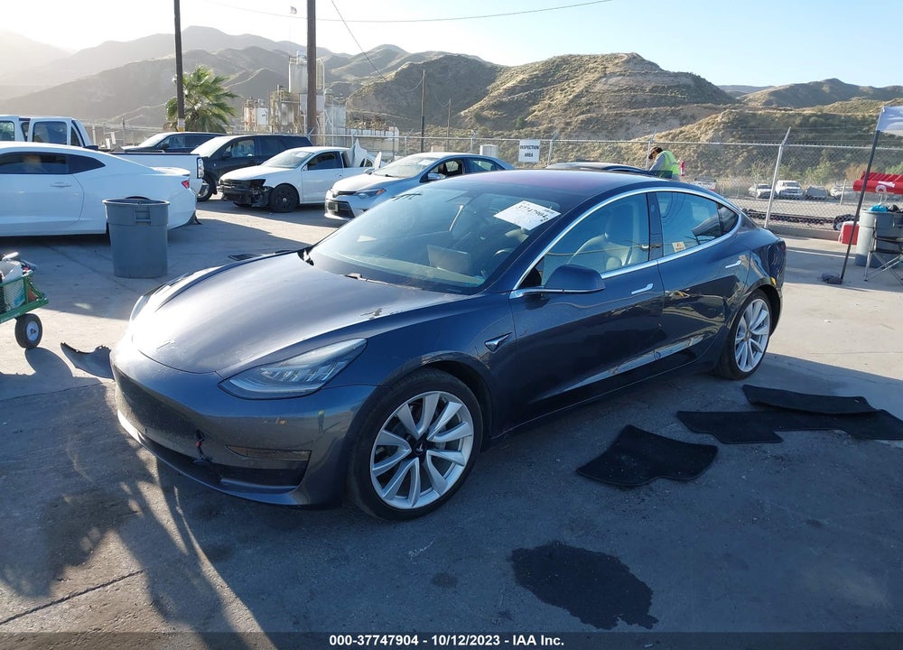 2018 TESLA MODEL 3 MID RANGE/LONG RANGE VIN: 5YJ3E1EA7JF007763