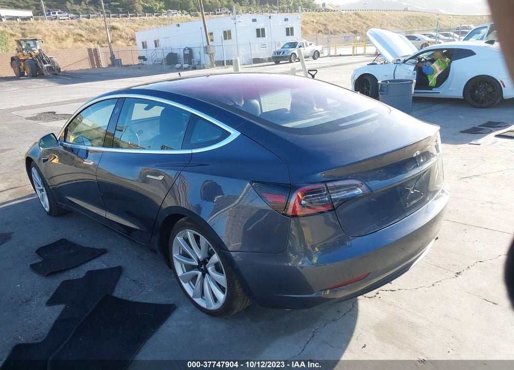 2018 TESLA MODEL 3 MID RANGE/LONG RANGE VIN: 5YJ3E1EA7JF007763