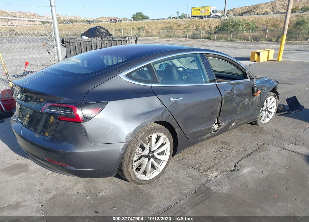 2018 TESLA MODEL 3 MID RANGE/LONG RANGE VIN: 5YJ3E1EA7JF007763