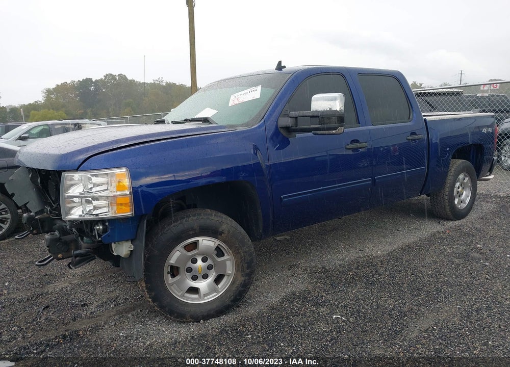2013 CHEVROLET SILVERADO 1500 LT VIN: 3GCPKSE72DG154477