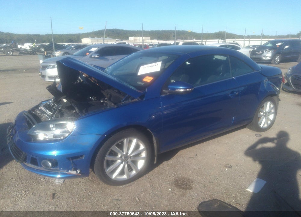 2012 VOLKSWAGEN EOS KOMFORT VIN: WVWBW7AH2CV019404