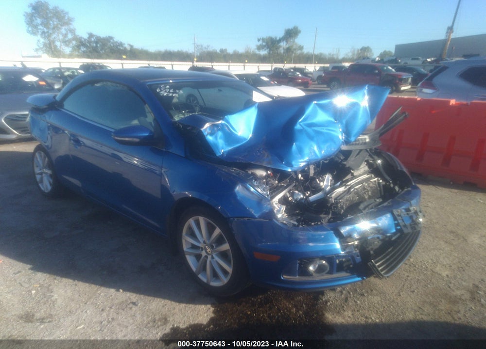 2012 VOLKSWAGEN EOS KOMFORT VIN: WVWBW7AH2CV019404