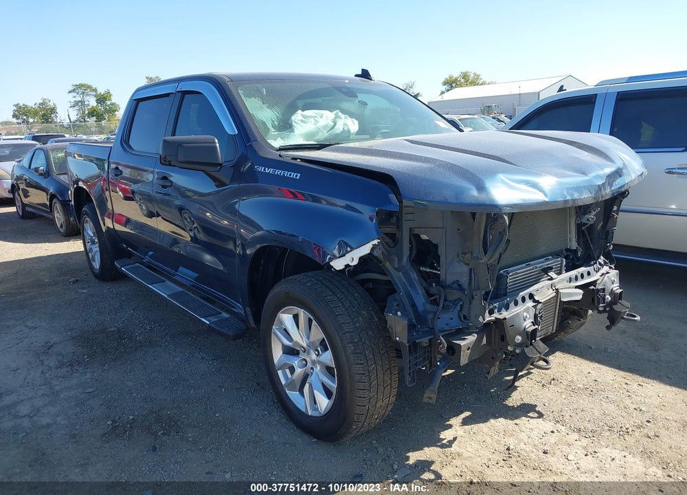 2022 CHEVROLET SILVERADO 1500 LTD 4WD SHORT BED CUSTOM VIN: 1GCPYBEK0NZ118050