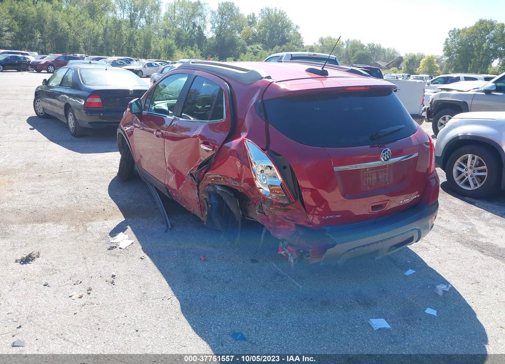 2015 BUICK ENCORE VIN: KL4CJASB4FB163434