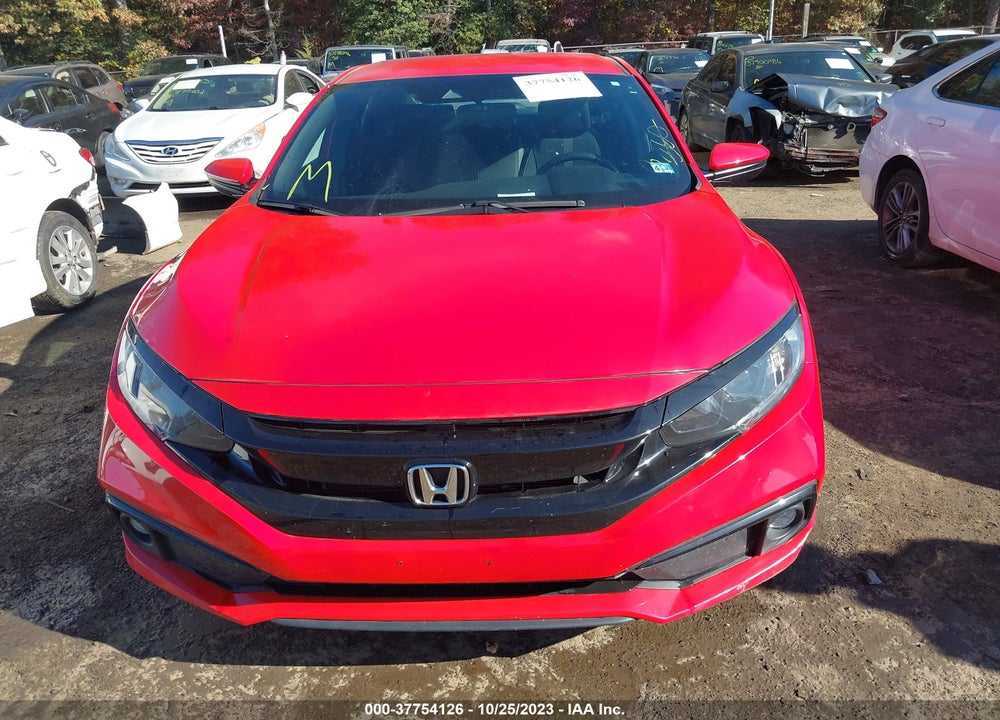 2019 HONDA CIVIC SPORT VIN: 2HGFC2F87KH536082