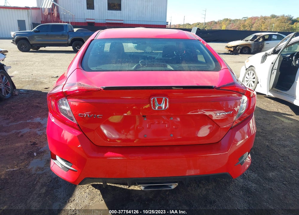 2019 HONDA CIVIC SPORT VIN: 2HGFC2F87KH536082