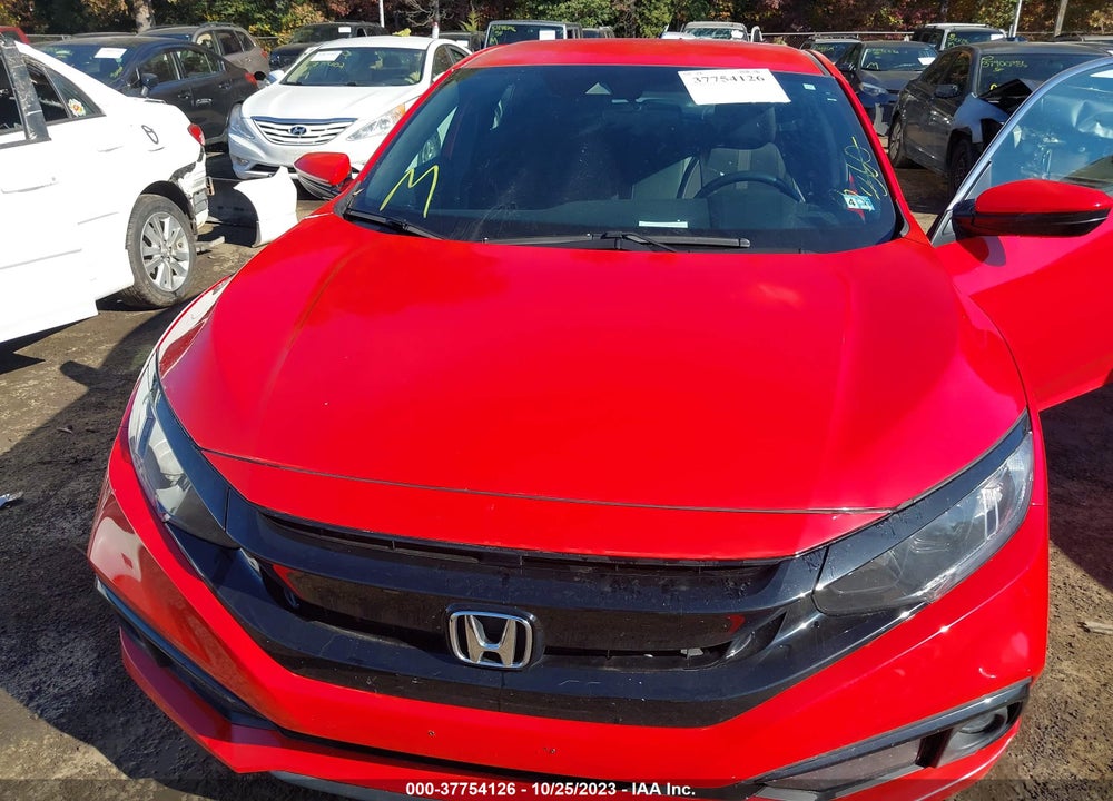 2019 HONDA CIVIC SPORT VIN: 2HGFC2F87KH536082