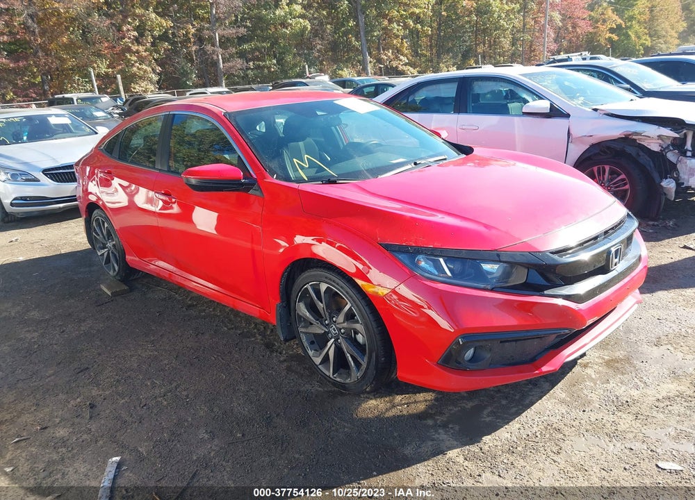 2019 HONDA CIVIC SPORT VIN: 2HGFC2F87KH536082