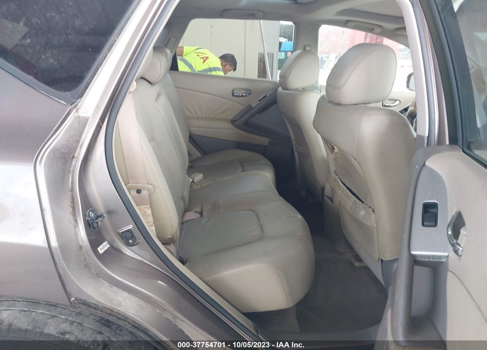 2009 NISSAN MURANO SL VIN: JN8AZ18W99W136652