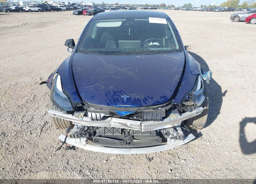 2022 TESLA MODEL 3 LONG RANGE DUAL MOTOR ALL-WHEEL DRIVE VIN: 5YJ3E1EB2NF114685
