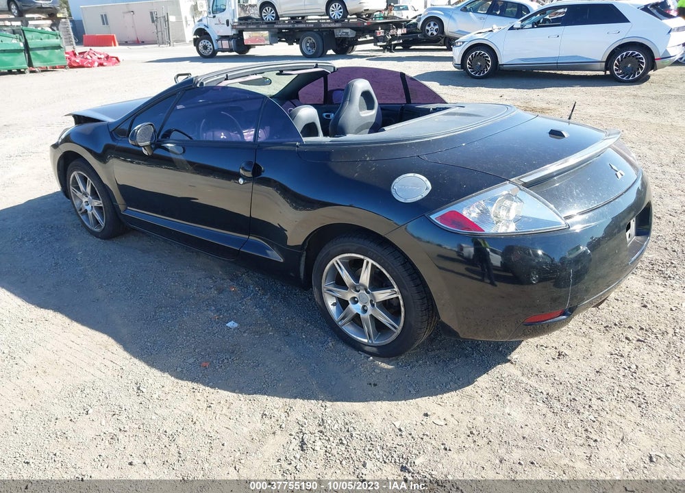 2008 MITSUBISHI ECLIPSE SPYDER GT VIN: 4A3AL35T78E037638