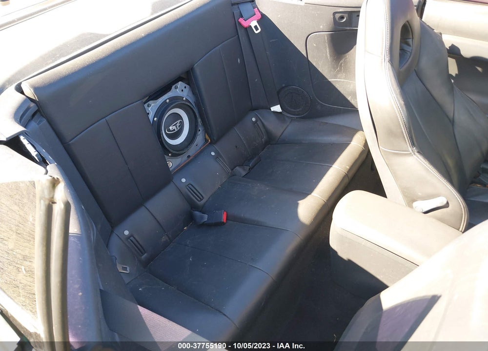 2008 MITSUBISHI ECLIPSE SPYDER GT VIN: 4A3AL35T78E037638