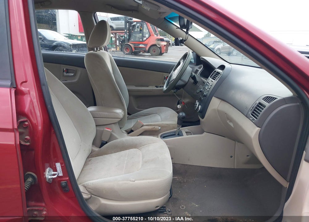 2009 KIA SPECTRA EX VIN: KNAFE222695645755